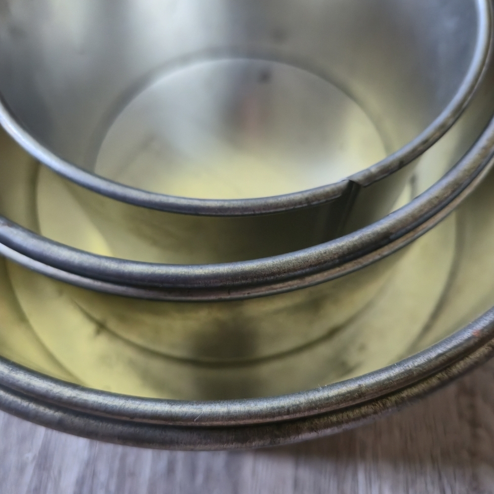 Baker's Delight Nesting Tiered Cake Pan Set 5 Vintage - Picture 3 of 11